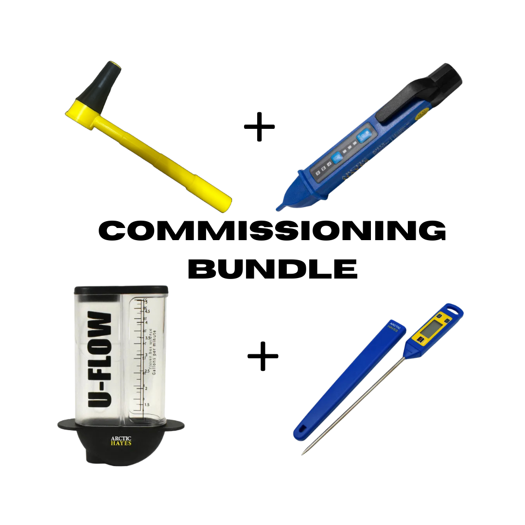 TomKat boiler commissioning bundle with four engineer accessories