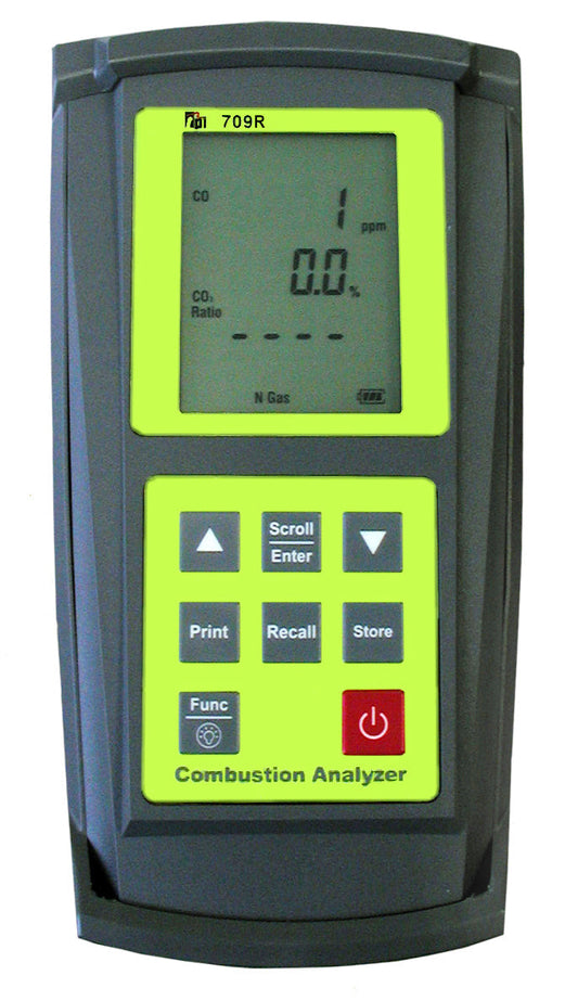 TPI 709R Combustion Gas Analyser – TPI 709R Gas Analyser