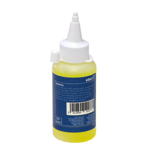 Arctic Hayes manometer fluid packaging