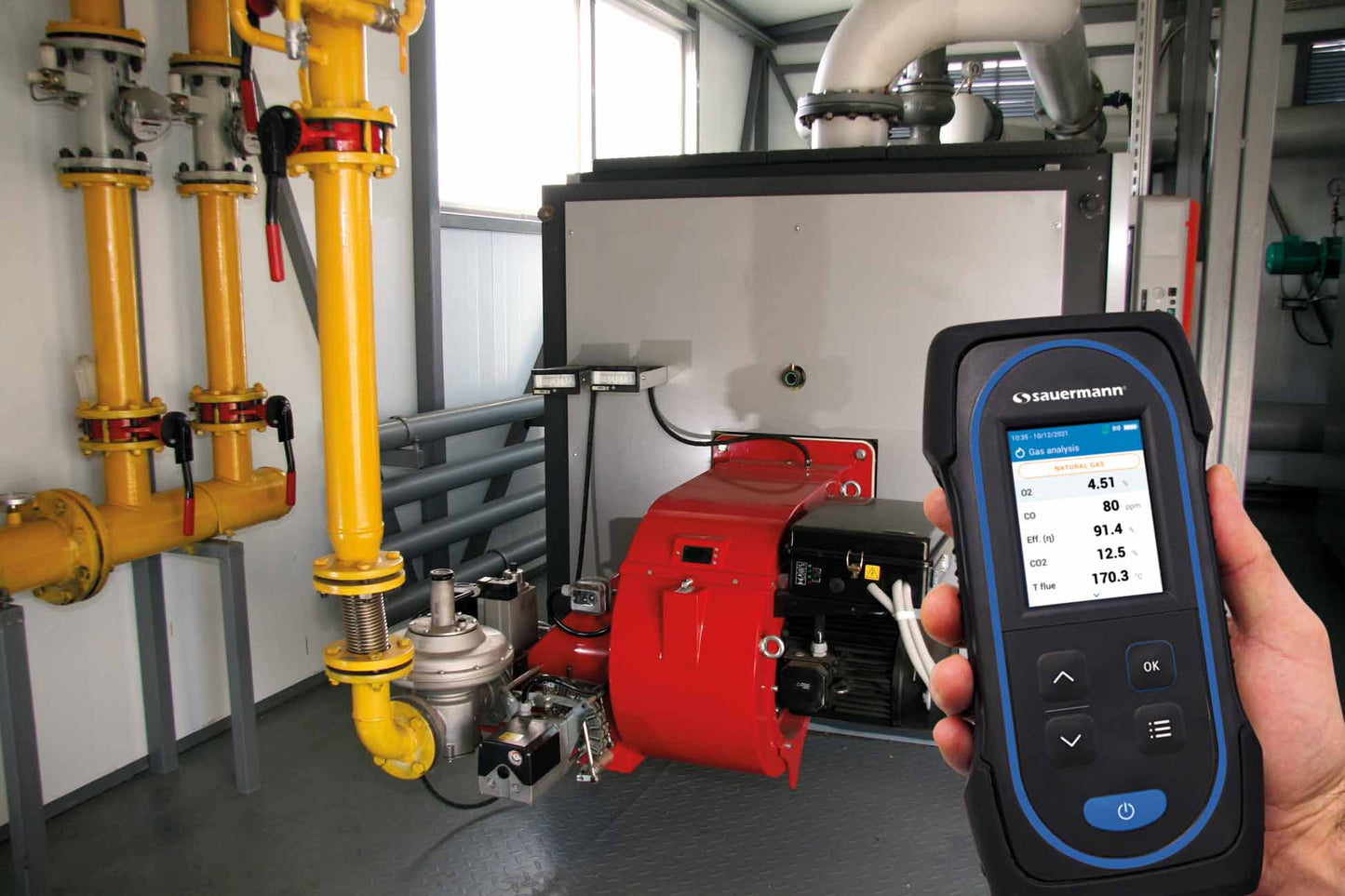 Sauermann Si-CA 030 Flue Gas Analyser With Probe – product image 10