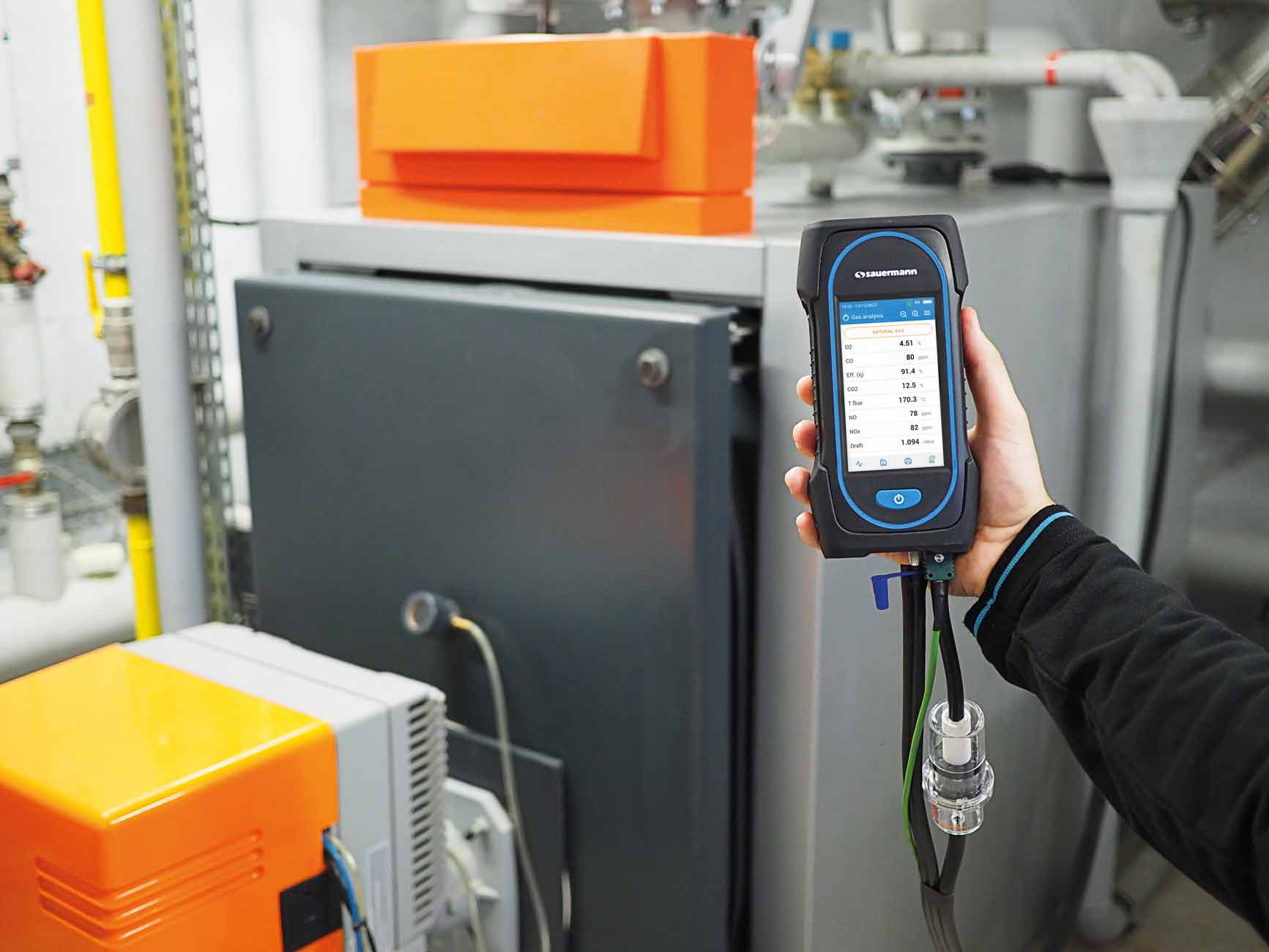 Sauermann Si-CA 130 Touch Screen Flue Gas Analyser – product image 6