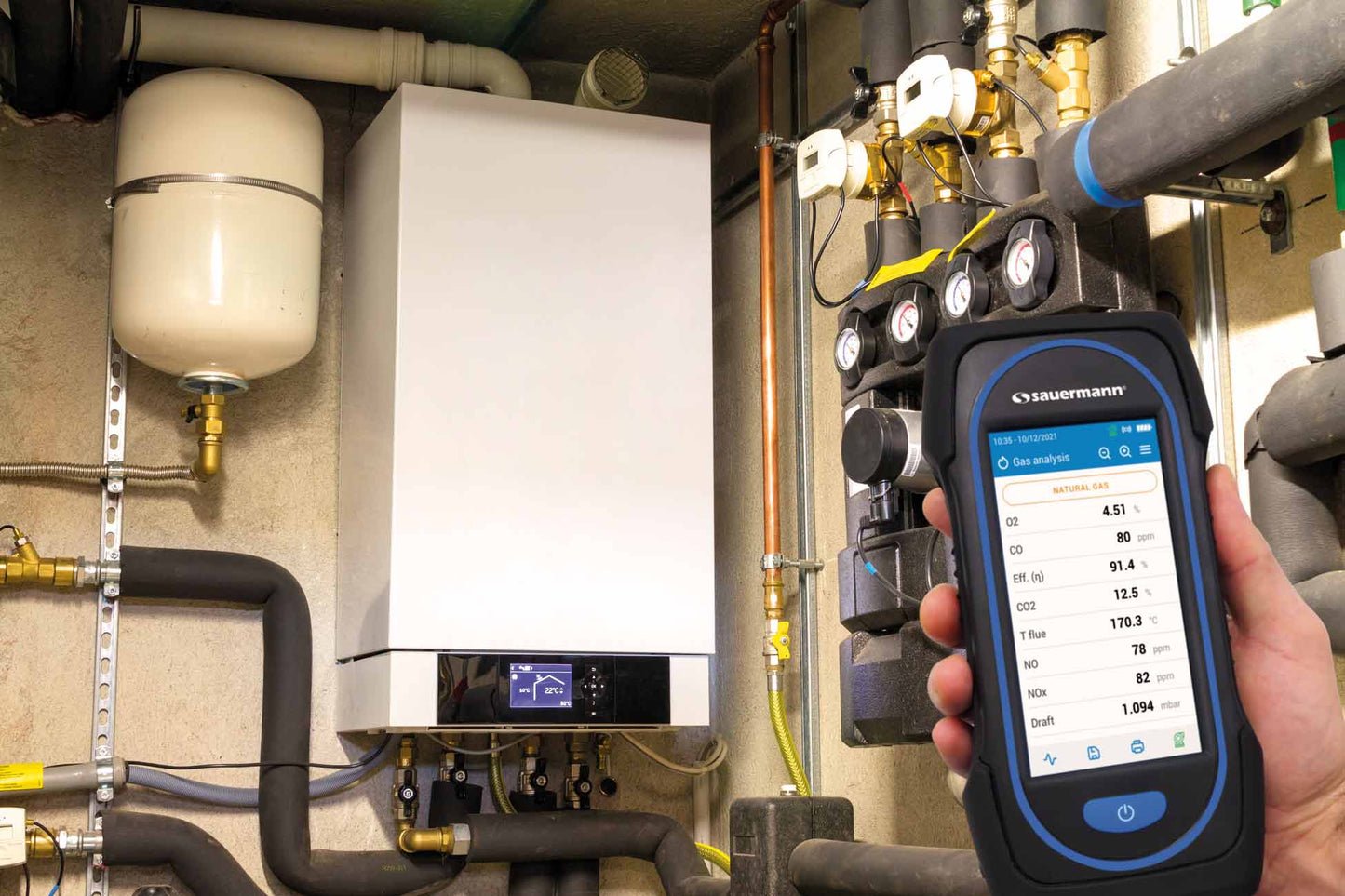 Sauermann Si-CA 130 Touch Screen Flue Gas Analyser – product image 9