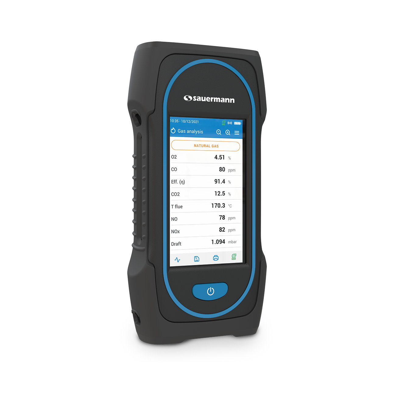 Sauermann Si-CA 130 Touch Screen Flue Gas Analyser – With 180 mm flexible probe