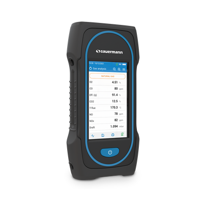 Sauermann Si-CA 130 Touch Screen Flue Gas Analyser – With 180 mm flexible probe