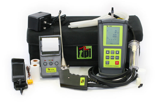 TPI 709R Combustion Gas Analyser – TPI 709R Gas Analyser + IR Printer