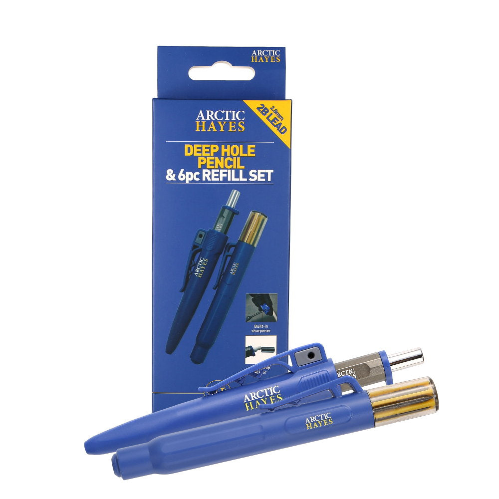 Arctic Hayes deep hole pencil and six-piece refill set AH7400PK