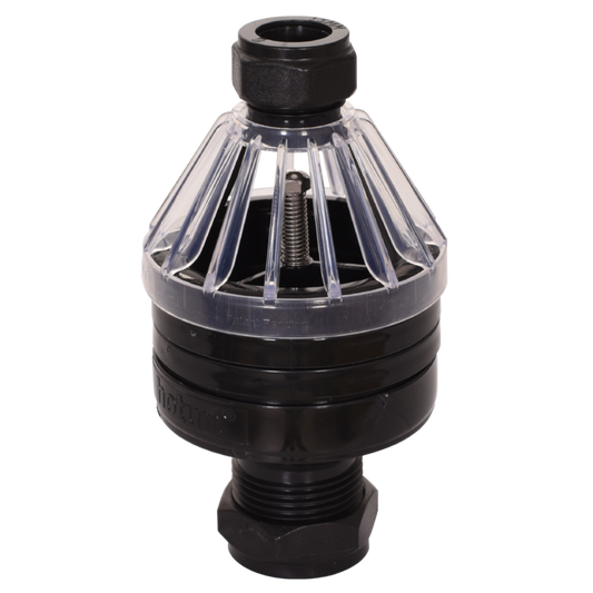 hotun 100C Dry Trap Tundish 15 × 22 mm – Black