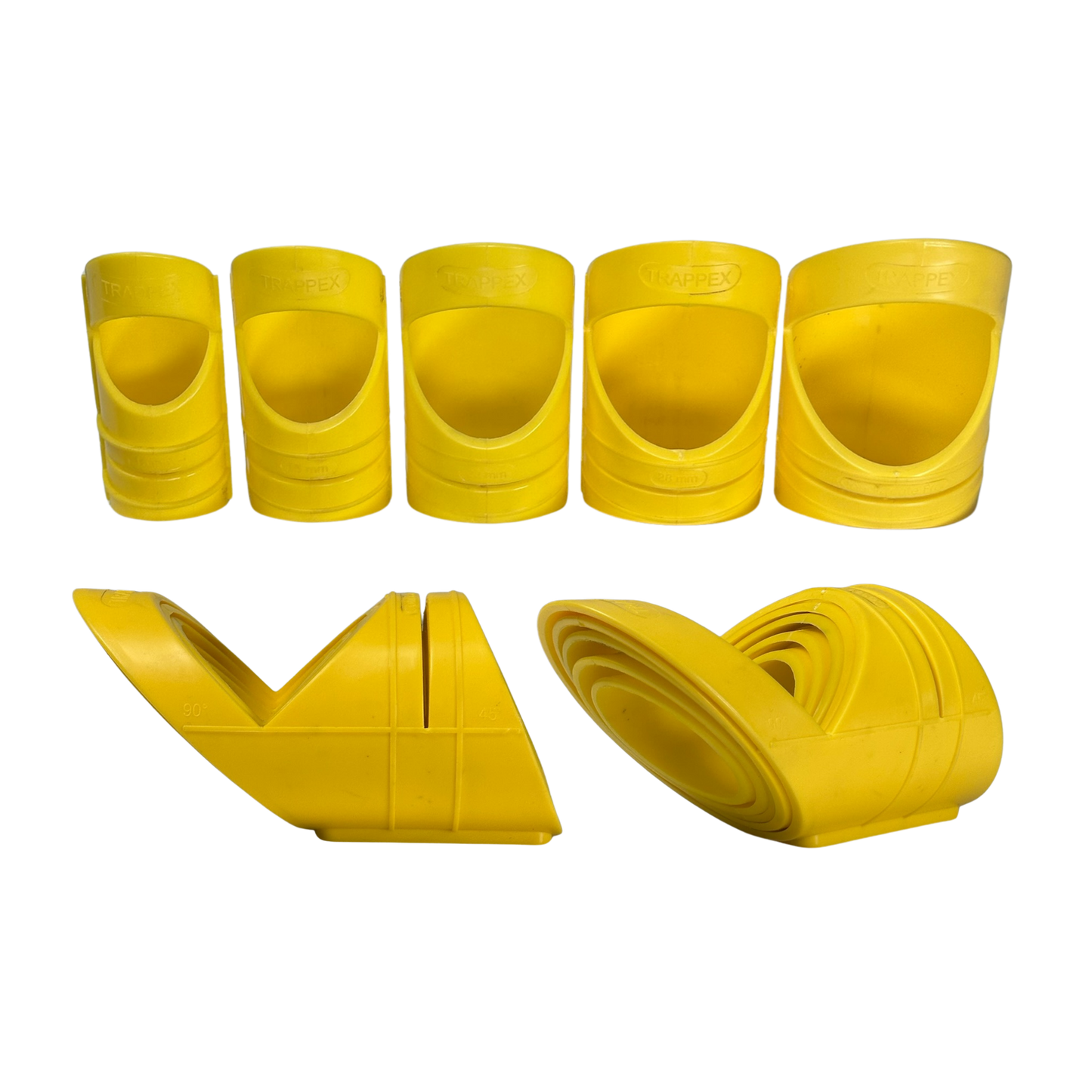 Trappex Pipe Lagging Cutter Set – Insulation Cutting Guides